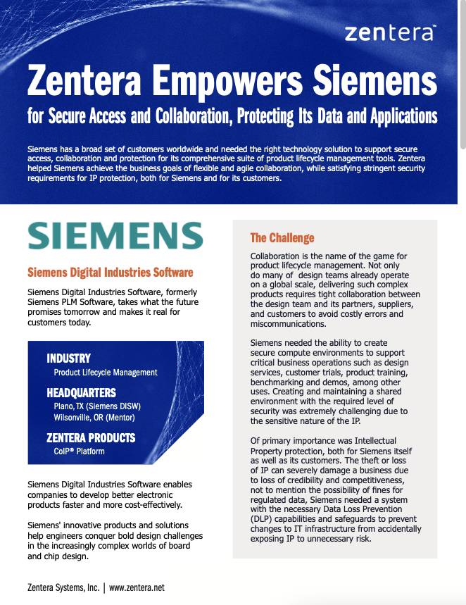 Resources Zentera Systems